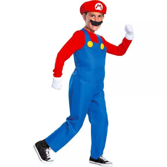Boys Mario Classic Costume